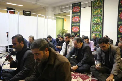 زیارت عاشورا مهر 1395 بیمارستان شهدا بناب